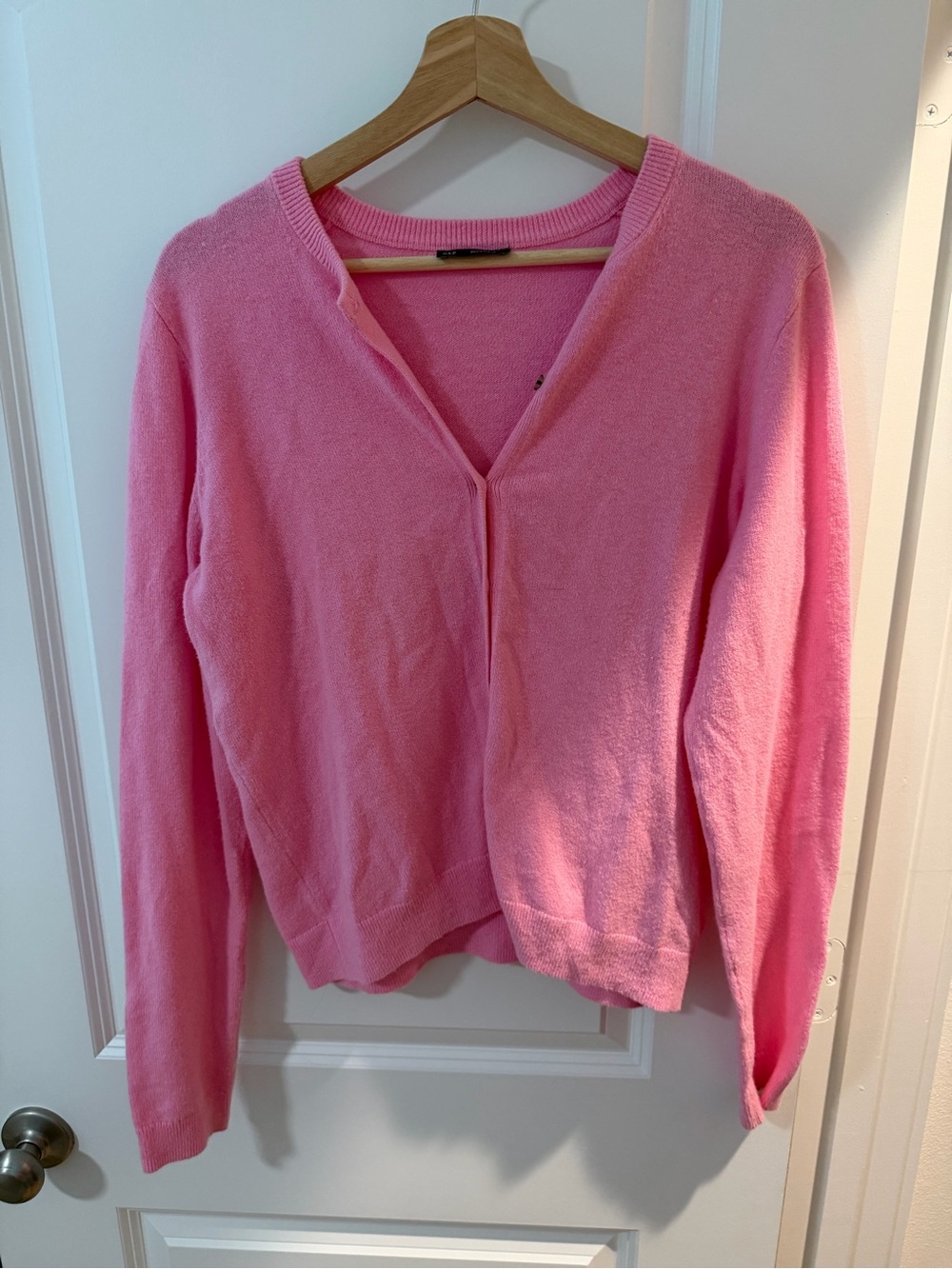 GAP Pink Cardigan Women's Sweater